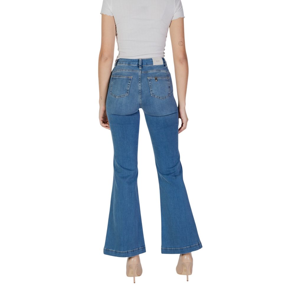 Liu Jo Light Blue Cotton Jeans & Pant