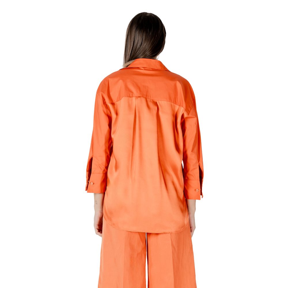 Liu Jo Orange Cotton Shirt