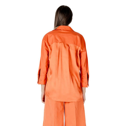 Liu Jo Orange Cotton Shirt