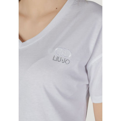 Liu Jo White Cotton Tops & T-Shirt