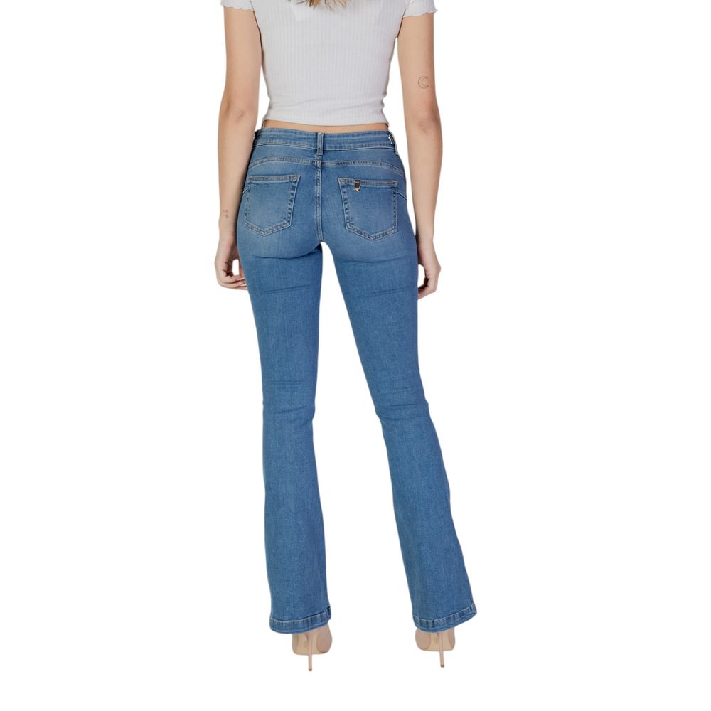 Liu Jo Light Blue Cotton Jeans & Pant