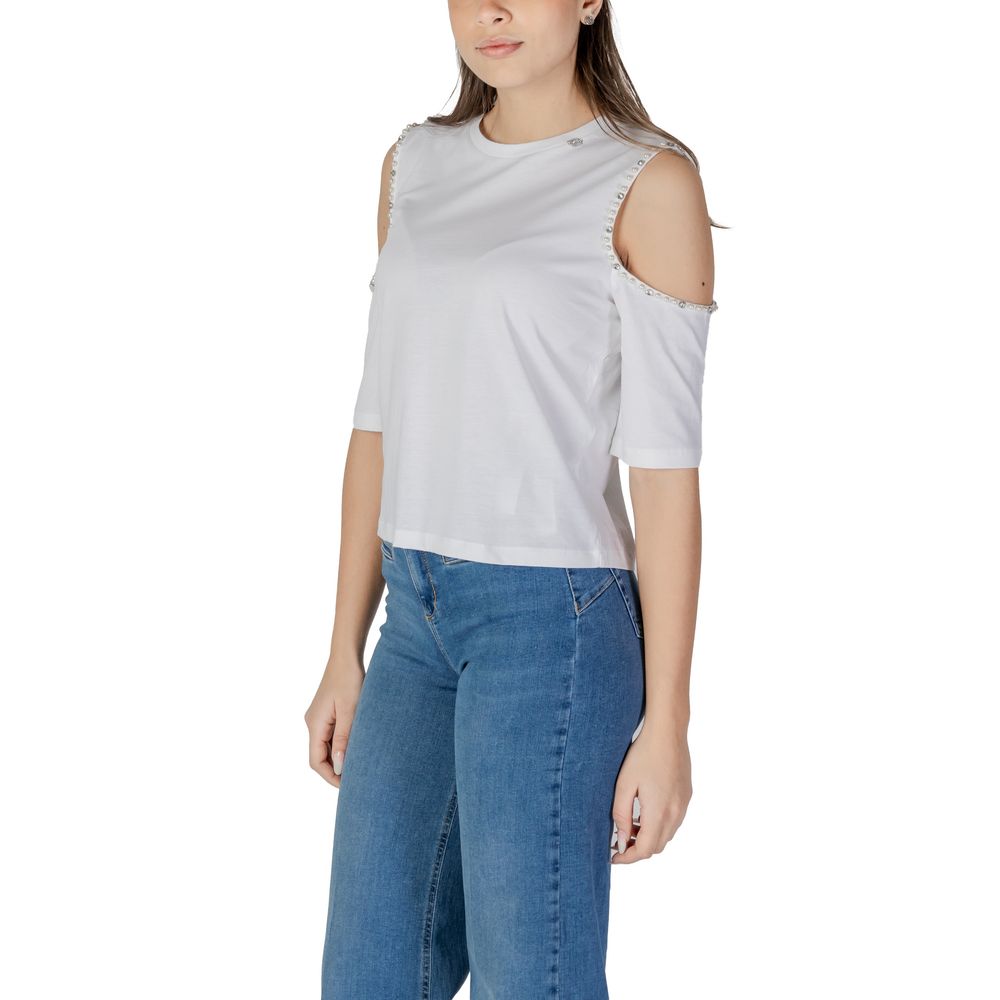 Liu Jo White Cotton Tops & T-Shirt