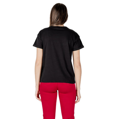 Liu Jo Black Cotton Tops & T-Shirt