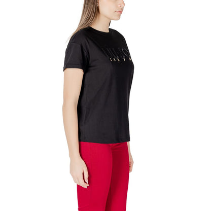 Liu Jo Black Cotton Tops & T-Shirt