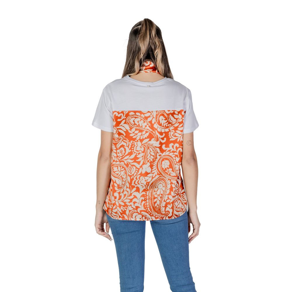 Liu Jo White Polyester Tops & T-Shirt