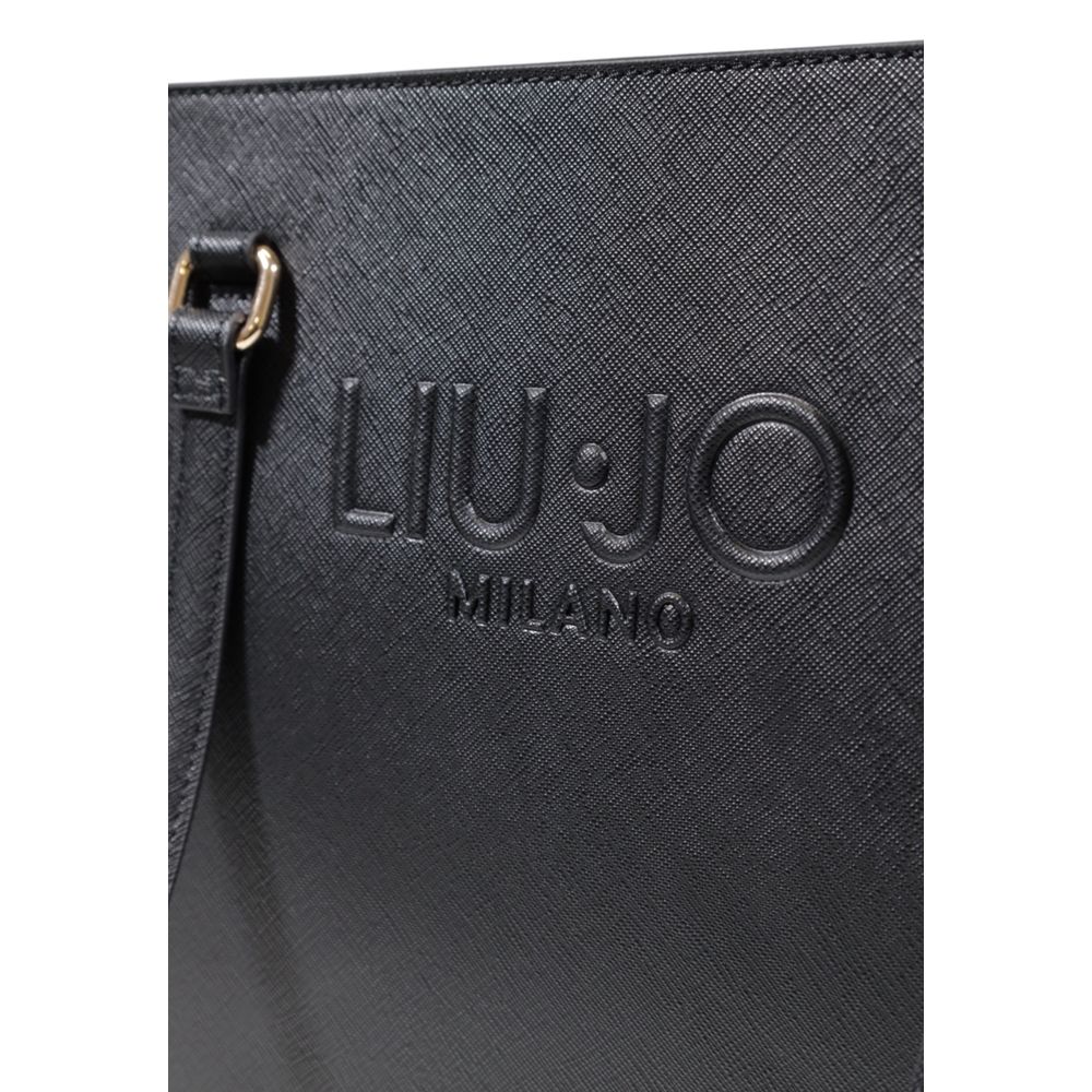 Liu Jo Black Polyethylene Handbag