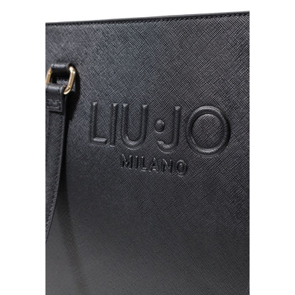 Liu Jo Black Polyethylene Handbag