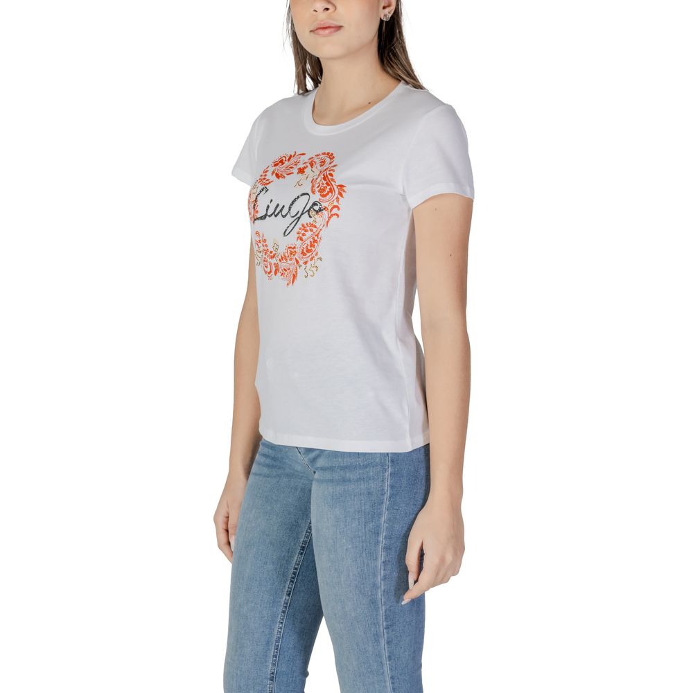 Liu Jo White Cotton Tops & T-Shirt