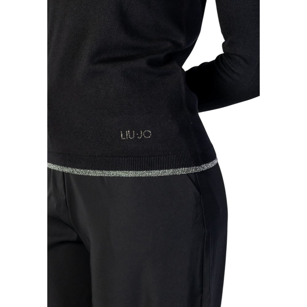 Liu Jo Black Viscose Tops & T-Shirt