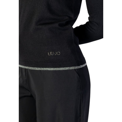 Liu Jo Black Viscose Tops & T-Shirt