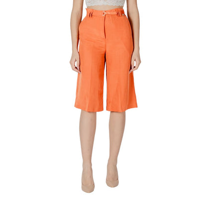 Liu Jo Orange Lyocell Short