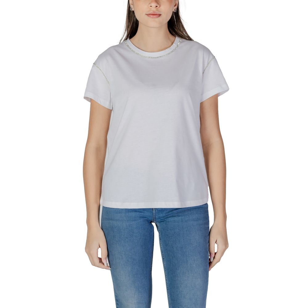Liu Jo White Cotton Tops & T-Shirt