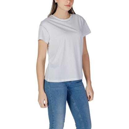 Liu Jo White Cotton Tops & T-Shirt