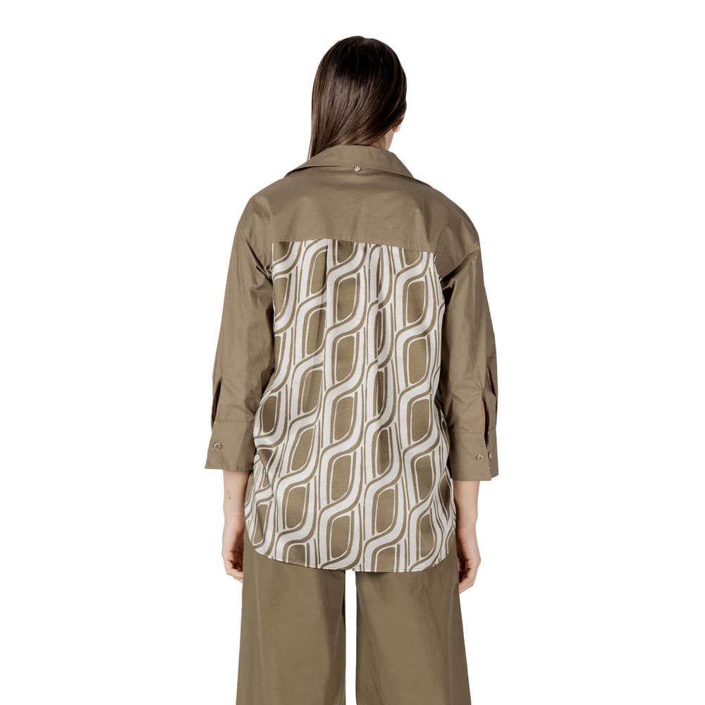 Liu Jo Green Cotton Shirt