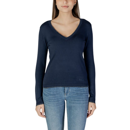 Liu Jo Blue Viscose Tops & T-Shirt