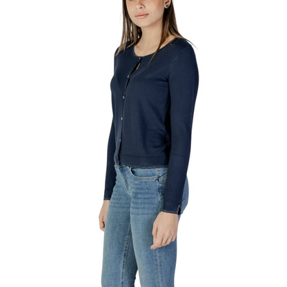 Liu Jo Blue Viscose Cardigan