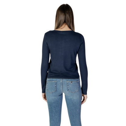 Liu Jo Blue Viscose Cardigan