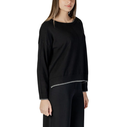 Liu Jo Black Viscose Tops & T-Shirt