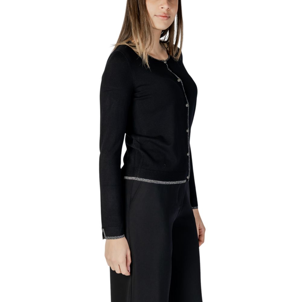 Liu Jo Black Viscose Cardigan