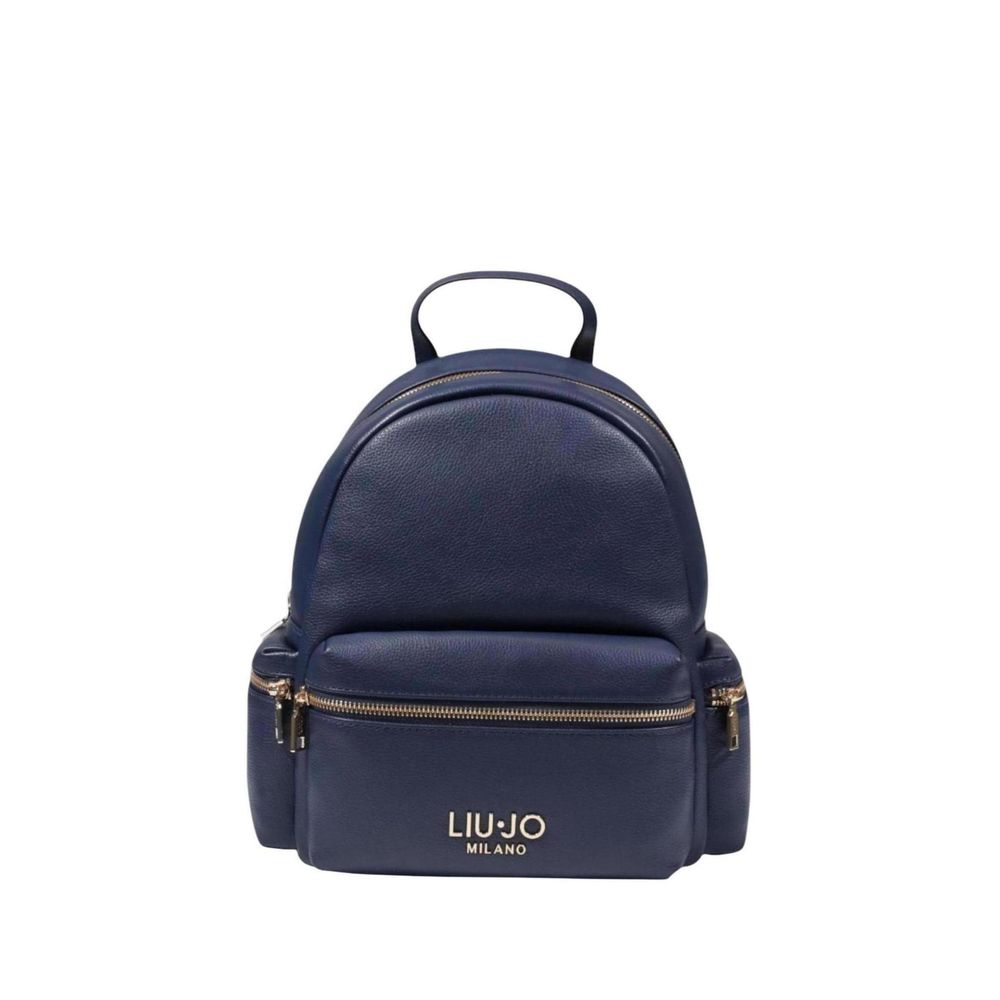 Liu Jo Blue Polyester Backpack