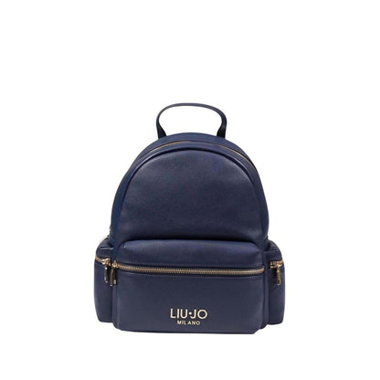 Liu Jo Blue Polyester Backpack