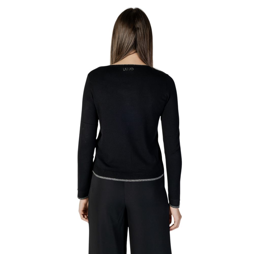 Liu Jo Black Viscose Cardigan