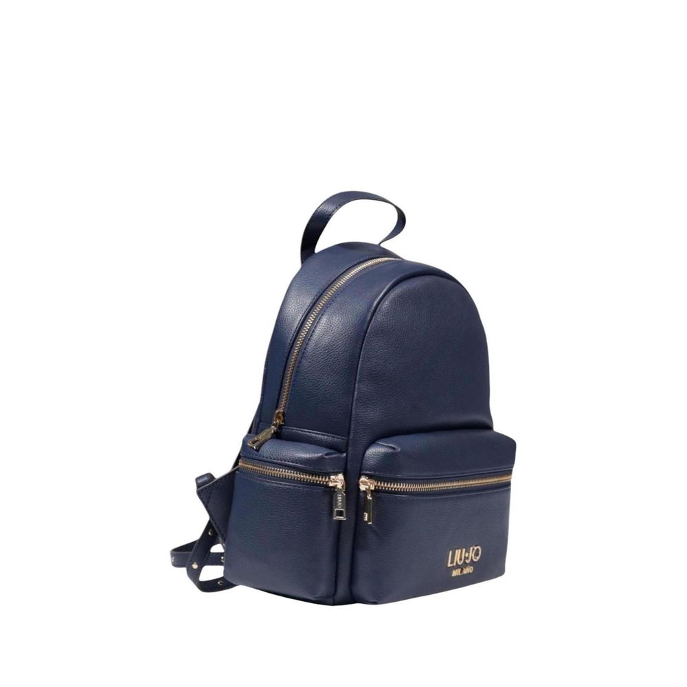 Liu Jo Blue Polyester Backpack