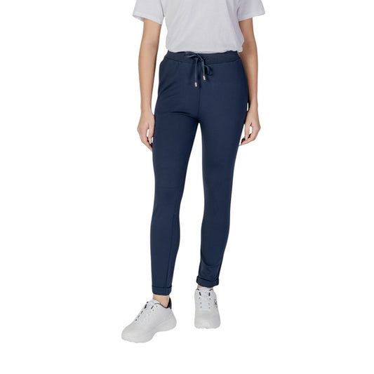 Liu Jo Blue Viscose Jeans & Pant