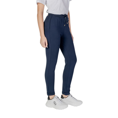 Liu Jo Blue Viscose Jeans & Pant