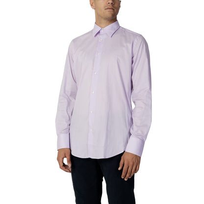 Liu Jo Purple Cotton Shirt