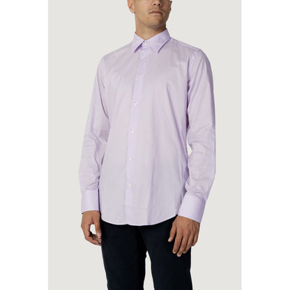 Liu Jo Purple Cotton Shirt