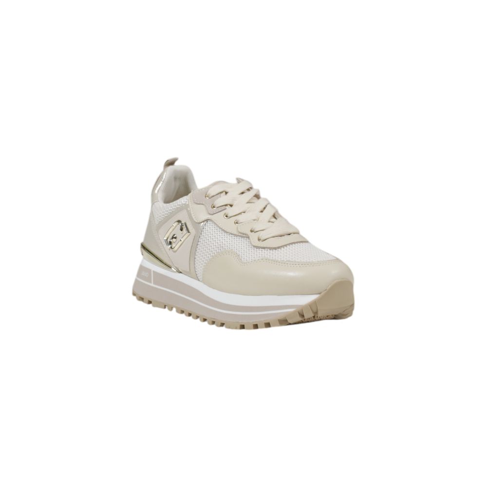 Liu Jo Cream Leather Sneaker