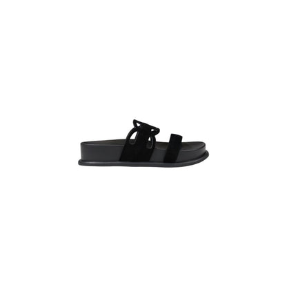 Liu Jo Black Leather Sandal