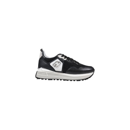 Liu Jo Black Leather Sneaker