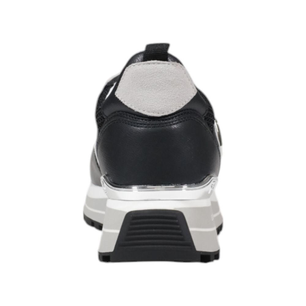 Liu Jo Black Leather Sneaker