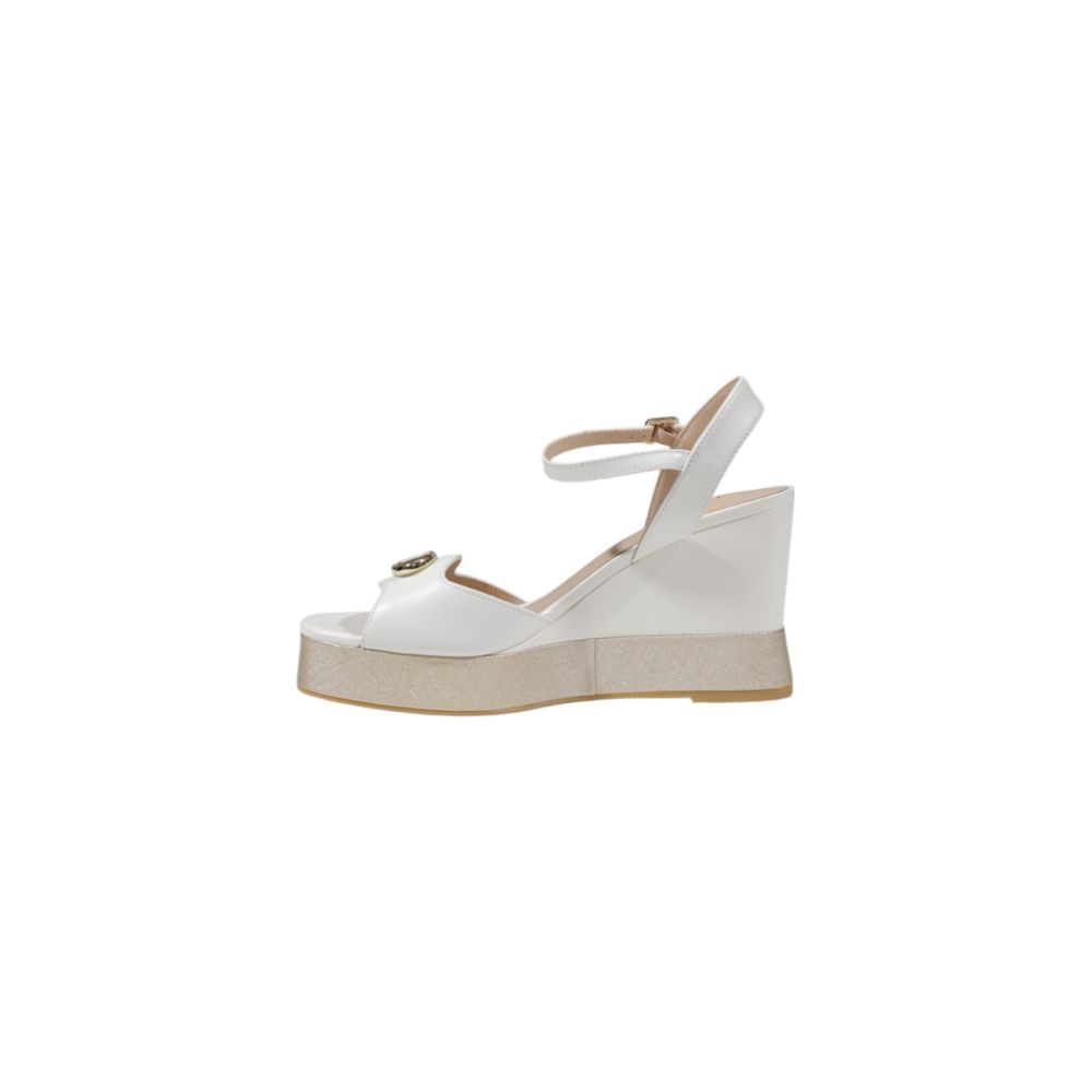 Liu Jo Cream Leather Sandal