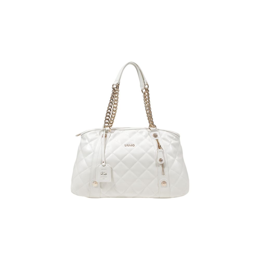 Liu Jo Cream Polyethylene Handbag