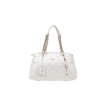 Liu Jo Cream Polyethylene Handbag