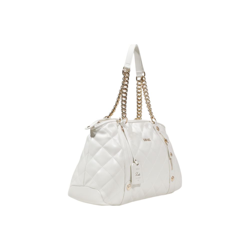 Liu Jo Cream Polyethylene Handbag