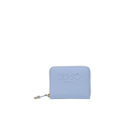 Liu Jo Blue Polyethylene Wallet