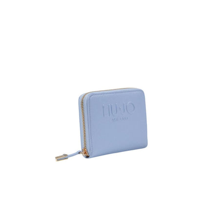 Liu Jo Blue Polyethylene Wallet