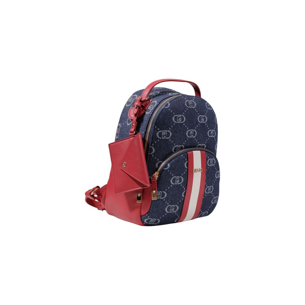 Liu Jo Blue Polyester Backpack
