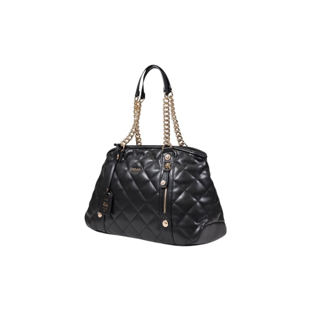 Liu Jo Black Polyethylene Handbag