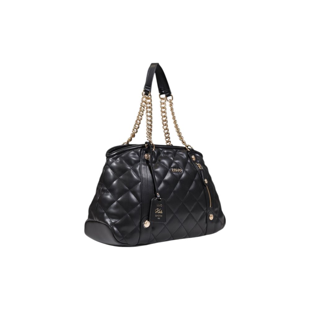 Liu Jo Black Polyethylene Handbag