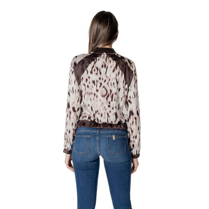 Liu Jo Beige Polyester Jackets & Coat