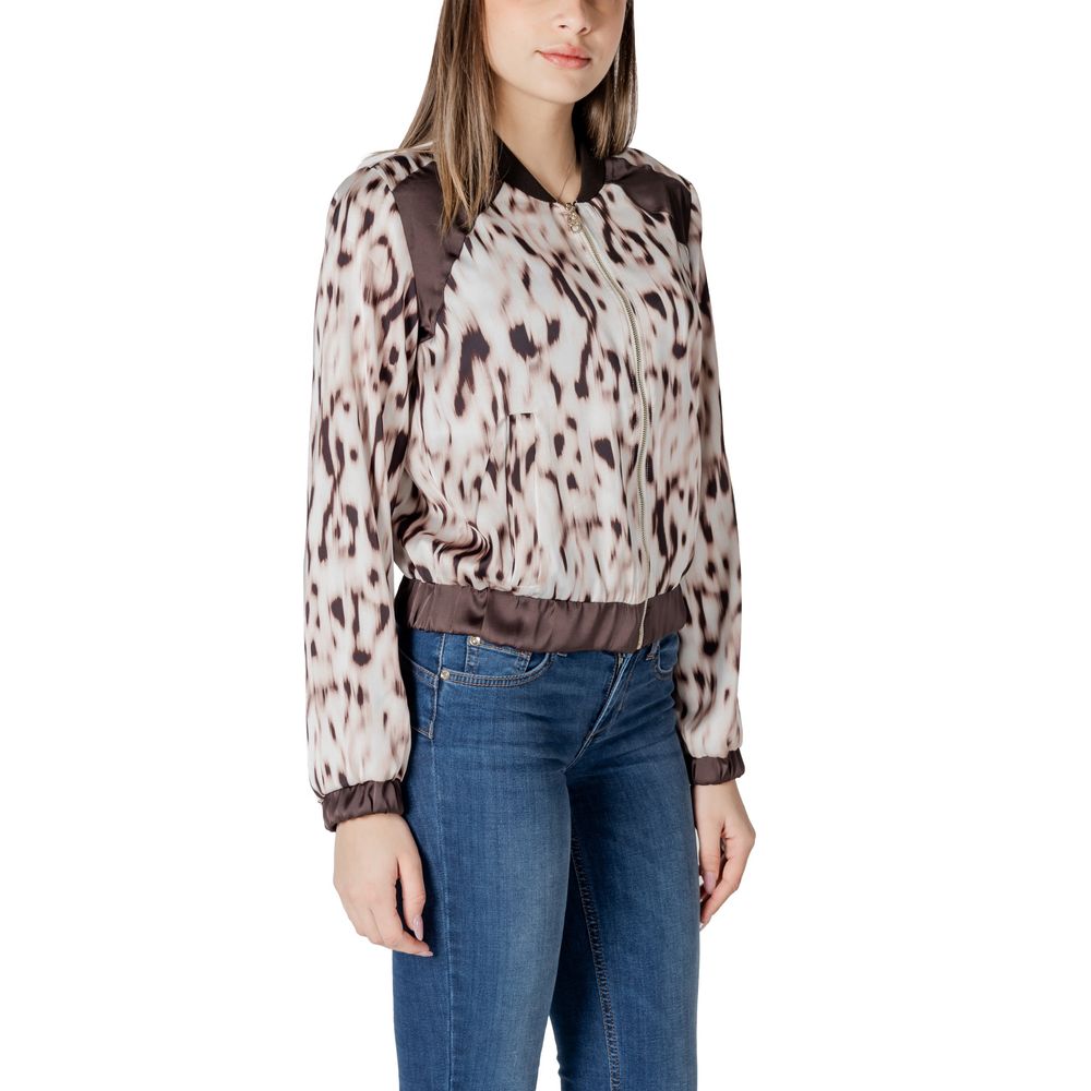 Liu Jo Beige Polyester Jackets & Coat