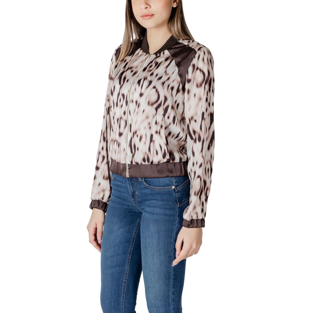 Liu Jo Beige Polyester Jackets & Coat