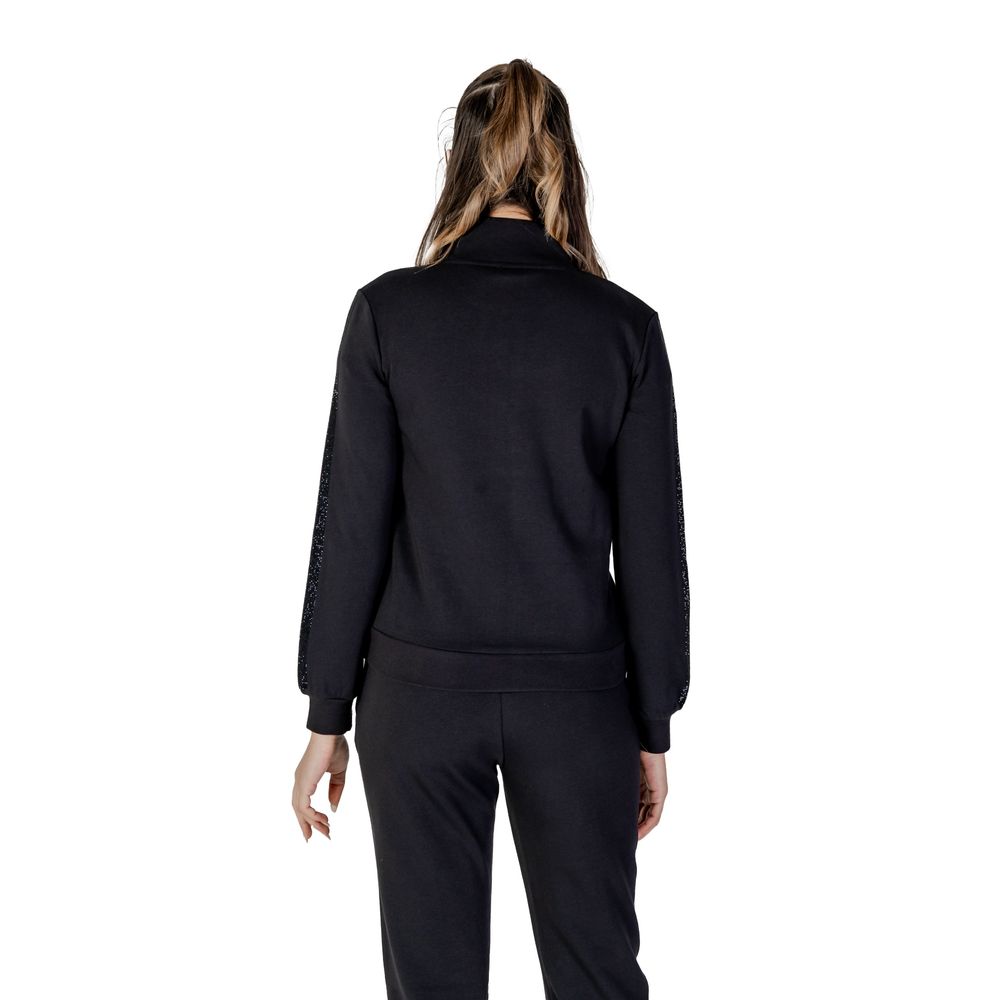 Liu Jo Black Cotton Sweater