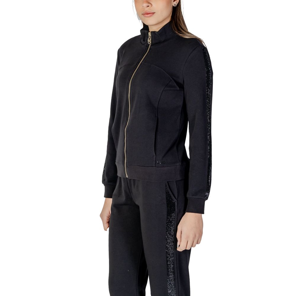 Liu Jo Black Cotton Sweater