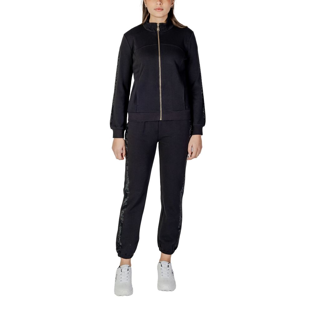 Liu Jo Black Cotton Sweater